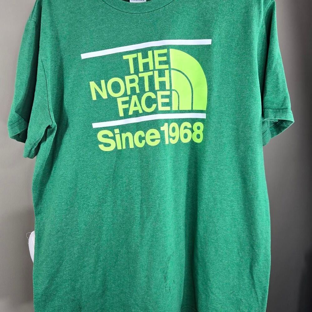 The North Face Since 1968 Logo Tee Green Men's Large L